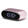 Radio i budzik LEXON Minut Light Pink LR154LP
